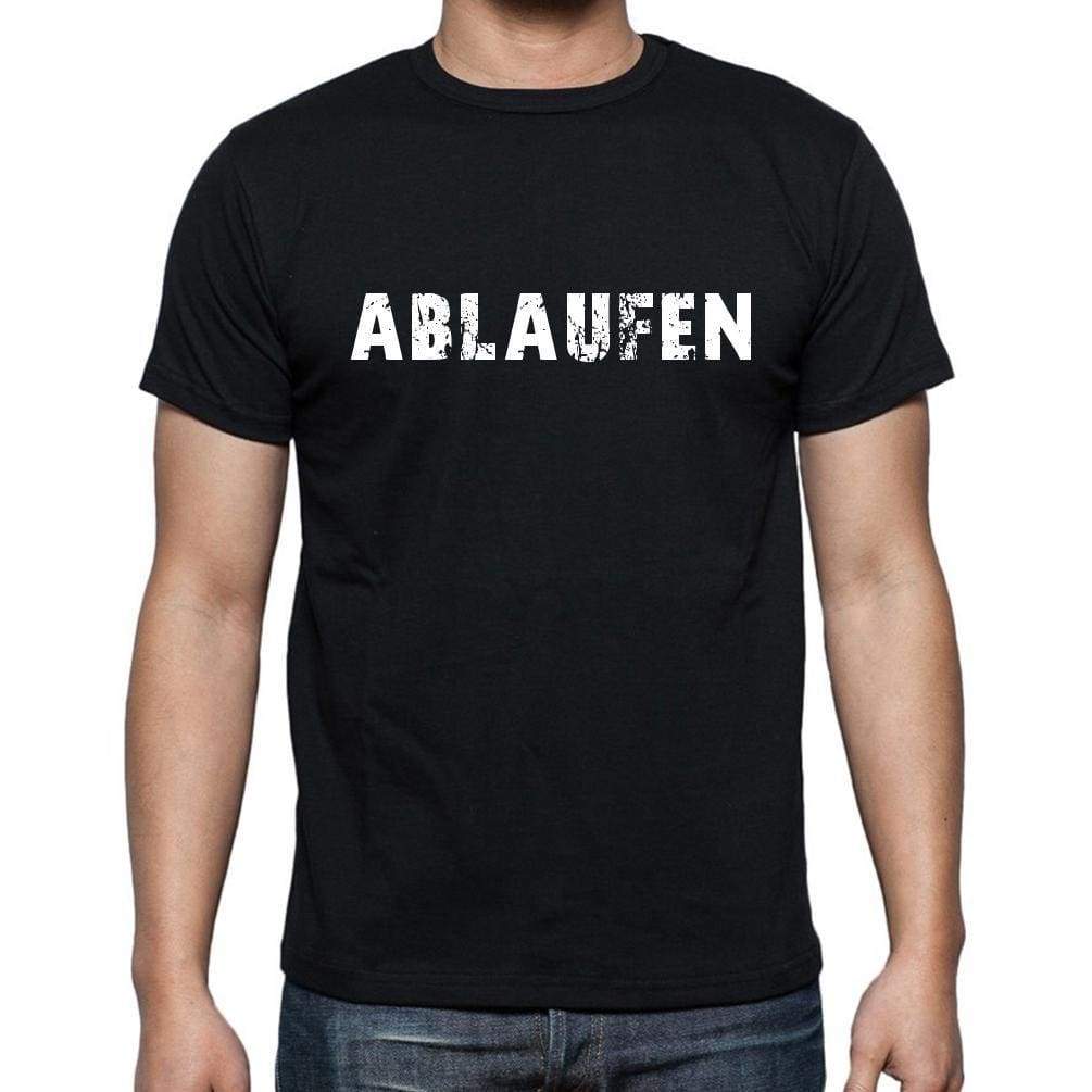 Ablaufen Mens Short Sleeve Round Neck T-Shirt - Casual