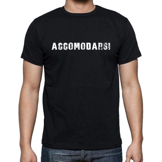 Accomodarsi Mens Short Sleeve Round Neck T-Shirt 00017 - Casual