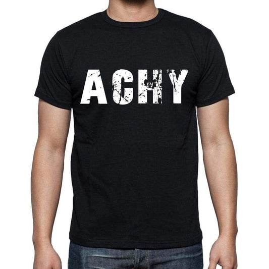 Achy Mens Short Sleeve Round Neck T-Shirt 00016 - Casual