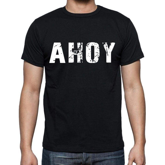 Ahoy Mens Short Sleeve Round Neck T-Shirt 00016 - Casual