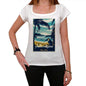 Altonkum Pura Vida Beach Name White Womens Short Sleeve Round Neck T-Shirt 00297 - White / Xs - Casual