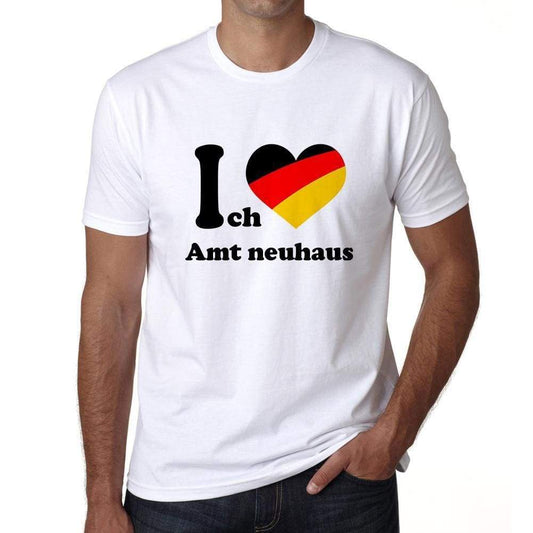 Amt Neuhaus Mens Short Sleeve Round Neck T-Shirt 00005 - Casual