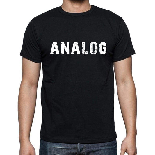 Analog Mens Short Sleeve Round Neck T-Shirt - Casual