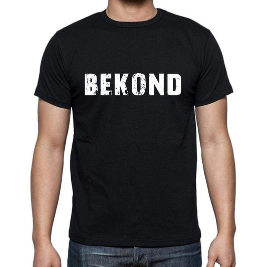 Bekond Mens Short Sleeve Round Neck T-Shirt 00003 - Casual