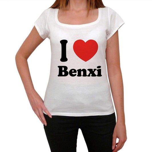 Benxi T Shirt Woman Traveling In Visit Benxi Womens Short Sleeve Round Neck T-Shirt 00031 - T-Shirt