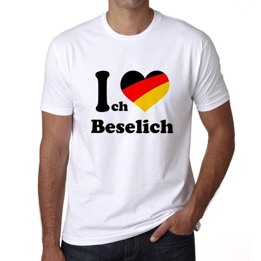 Beselich Mens Short Sleeve Round Neck T-Shirt 00005 - Casual