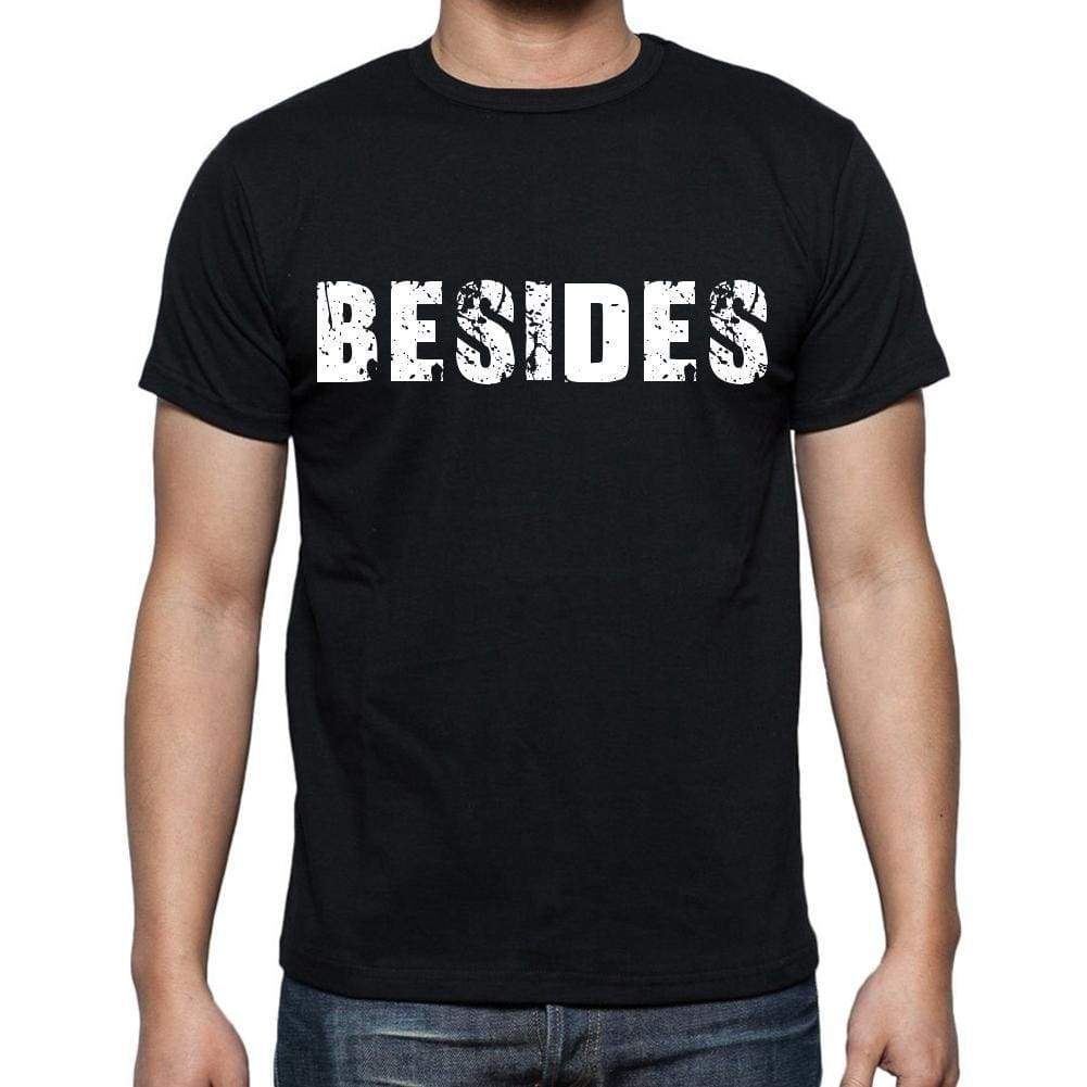 Besides Mens Short Sleeve Round Neck T-Shirt Black T-Shirt En