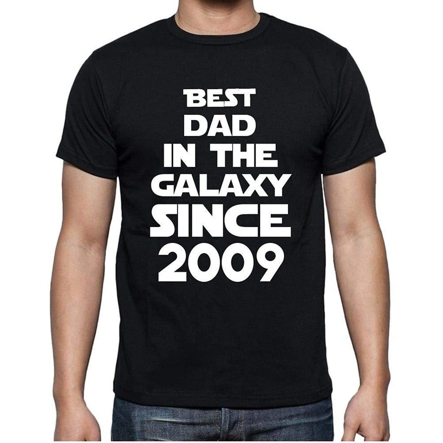 Best Dad 2009 Best Dad Mens T Shirt Black Birthday Gift 00112 - Black / Xs - Casual