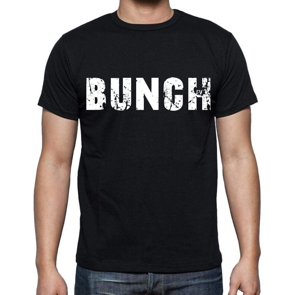 Bunch Mens Short Sleeve Round Neck T-Shirt Black T-Shirt En