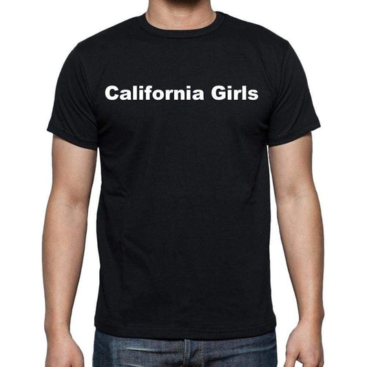 California Girls Mens Short Sleeve Round Neck T-Shirt - Casual