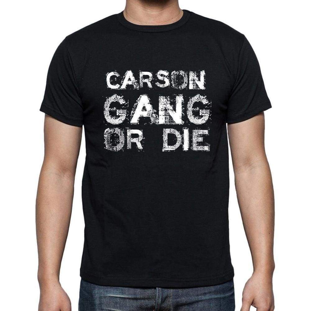 Carson Family Gang Tshirt Mens Tshirt Black Tshirt Gift T-Shirt 00033 - Black / S - Casual