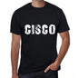Cisco Mens Retro T Shirt Black Birthday Gift 00553 - Black / Xs - Casual