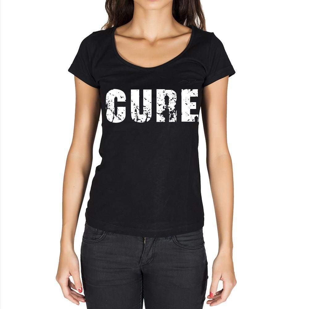 Cure Womens Short Sleeve Round Neck T-Shirt - Casual