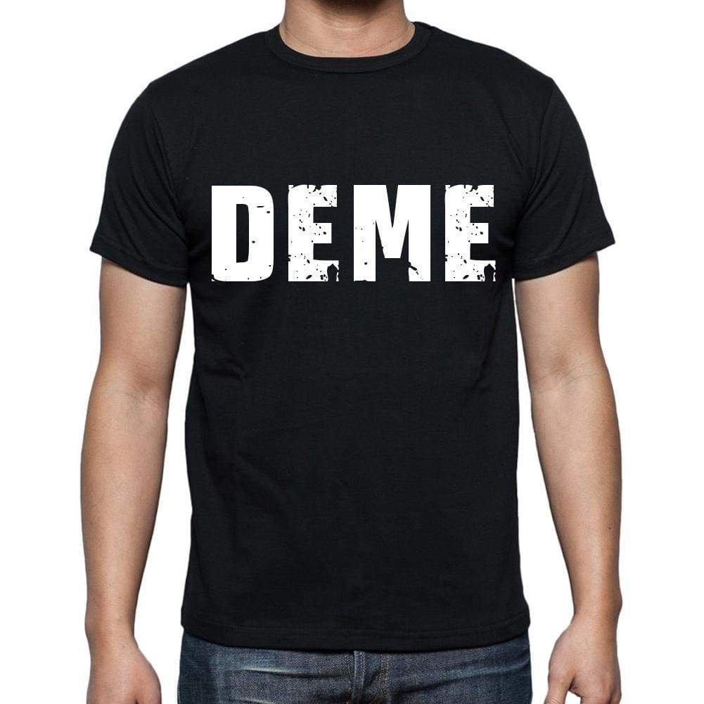 Deme Mens Short Sleeve Round Neck T-Shirt 00016 - Casual