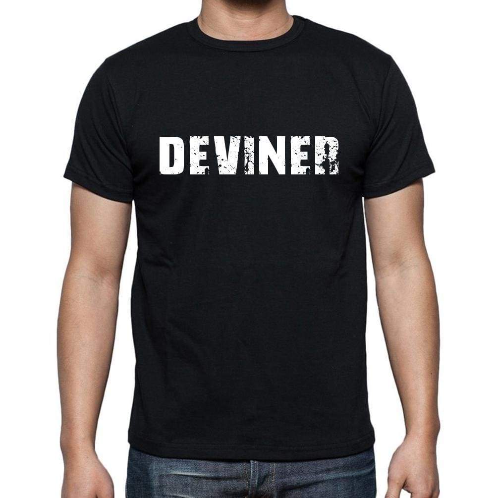 Deviner French Dictionary Mens Short Sleeve Round Neck T-Shirt 00009 - Casual