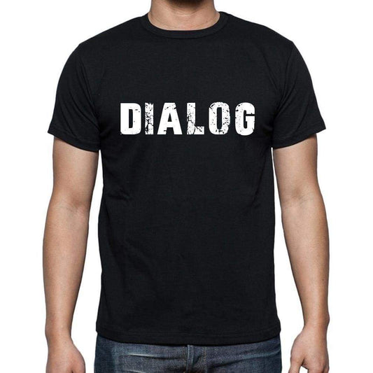 Dialog Mens Short Sleeve Round Neck T-Shirt - Casual