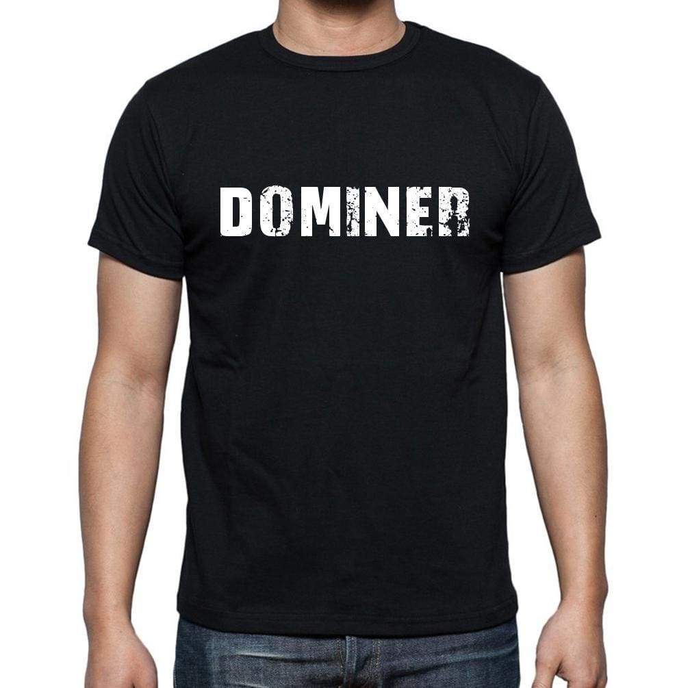 Dominer French Dictionary Mens Short Sleeve Round Neck T-Shirt 00009 - Casual