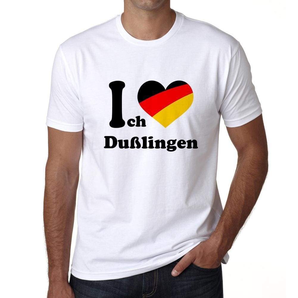 Dußlingen Mens Short Sleeve Round Neck T-Shirt 00005 - Casual