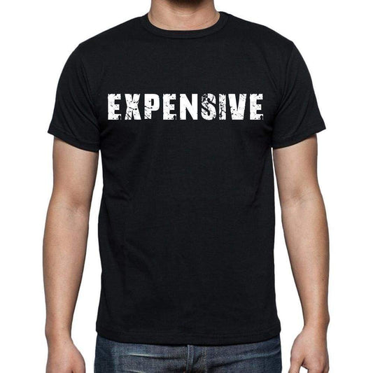 Expensive Mens Short Sleeve Round Neck T-Shirt Black T-Shirt En