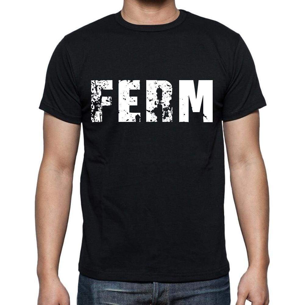 Ferm Mens Short Sleeve Round Neck T-Shirt 00016 - Casual