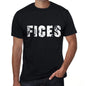 Fices Mens Retro T Shirt Black Birthday Gift 00553 - Black / Xs - Casual
