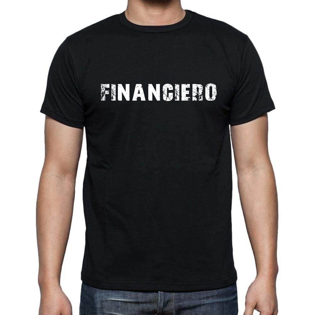 Financiero Mens Short Sleeve Round Neck T-Shirt - Casual