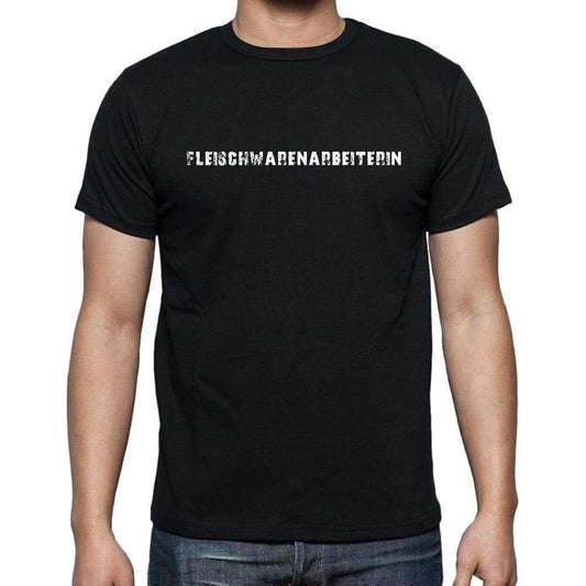 Fleischwarenarbeiterin Mens Short Sleeve Round Neck T-Shirt 00022 - Casual