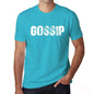 Gossip Mens Short Sleeve Round Neck T-Shirt 00020 - Blue / S - Casual
