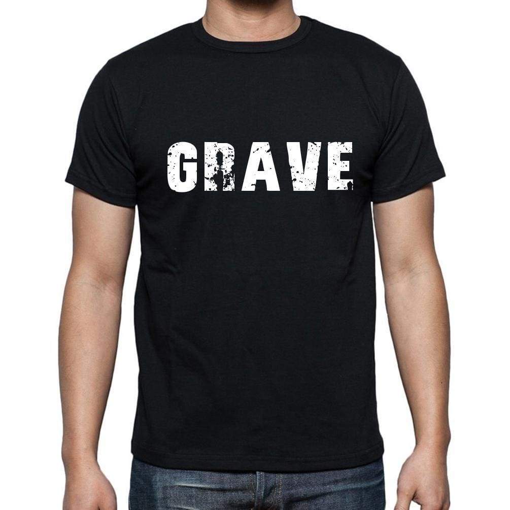 Grave Mens Short Sleeve Round Neck T-Shirt - Casual