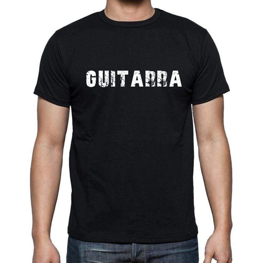 Guitarra Mens Short Sleeve Round Neck T-Shirt - Casual