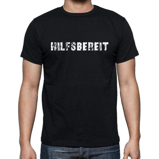 Hilfsbereit Mens Short Sleeve Round Neck T-Shirt - Casual