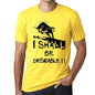 I Shall Be Desirable, <span>Men's</span> T-shirt, Yellow, Birthday Gift 00379 - ULTRABASIC