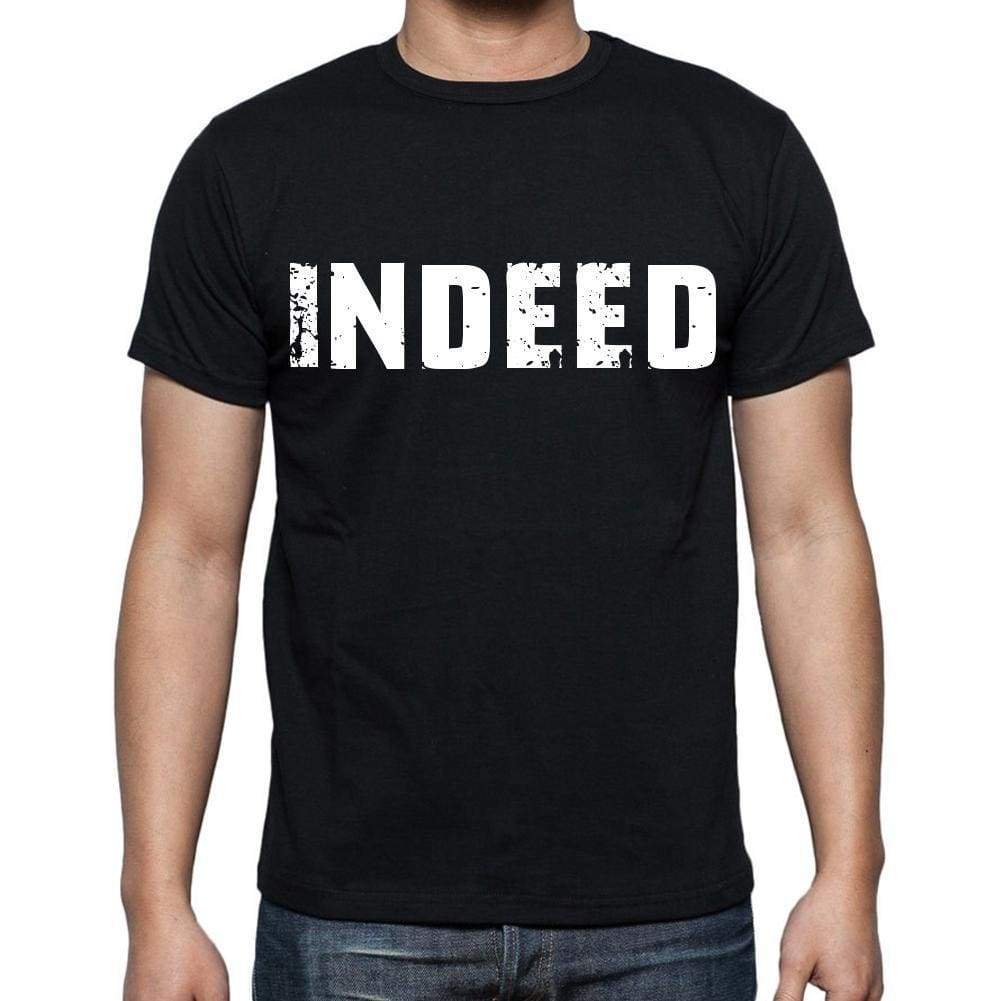 Indeed Mens Short Sleeve Round Neck T-Shirt Black T-Shirt En