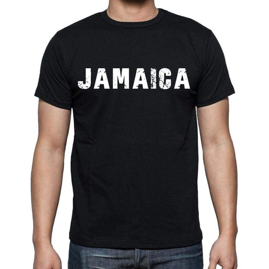 Jamaica T-Shirt For Men Short Sleeve Round Neck Black T Shirt For Men - T-Shirt