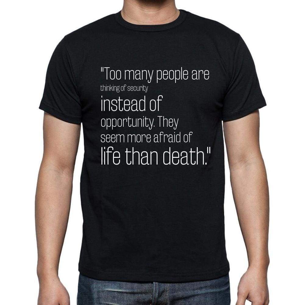 James F. Byrnes Quote T Shirts Too Many People Are Th T Shirts Men Black - Casual