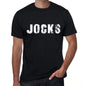 Jocks Mens Retro T Shirt Black Birthday Gift 00553 - Black / Xs - Casual