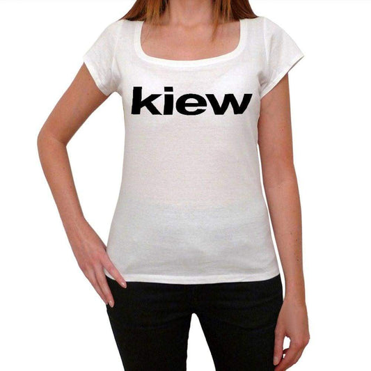 Kiew Womens Short Sleeve Scoop Neck Tee 00057