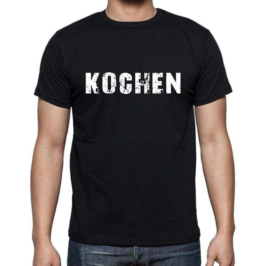 Kochen Mens Short Sleeve Round Neck T-Shirt - Casual