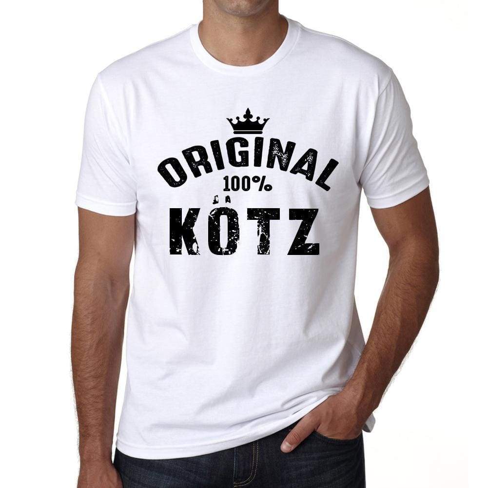 Kötz Mens Short Sleeve Round Neck T-Shirt - Casual