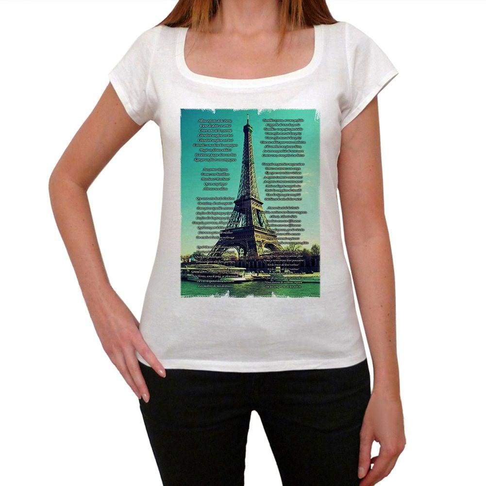 La Marseillaise Womens Short Sleeve Scoop Neck Tee 00171