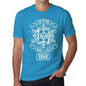Letting Dreams Sail Since 1968 Mens T-Shirt Blue Birthday Gift 00404 - Blue / Xs - Casual