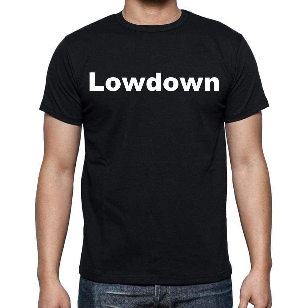 Lowdown Mens Short Sleeve Round Neck T-Shirt - Casual