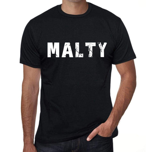 Malty Mens Retro T Shirt Black Birthday Gift 00553 - Black / Xs - Casual