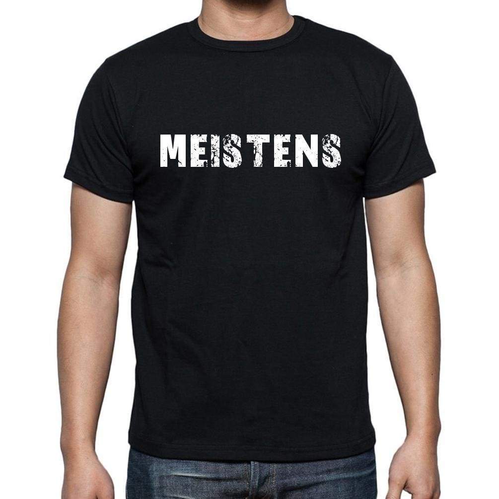 Meistens Mens Short Sleeve Round Neck T-Shirt - Casual