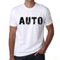 Mens Tee Shirt Vintage T Shirt Auto X-Small White 00560 - White / Xs - Casual