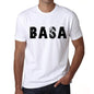 Mens Tee Shirt Vintage T Shirt Basa X-Small White 00560 - White / Xs - Casual