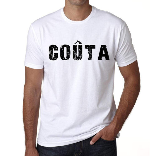 Mens Tee Shirt Vintage T Shirt Coûta X-Small White 00561 - White / Xs - Casual