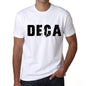 Mens Tee Shirt Vintage T Shirt Deáa X-Small White 00560 - White / Xs - Casual