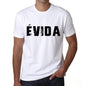 Mens Tee Shirt Vintage T Shirt Évida X-Small White 00561 - White / Xs - Casual