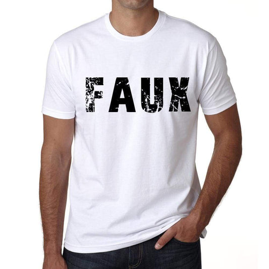 Mens Tee Shirt Vintage T Shirt Faux X-Small White 00560 - White / Xs - Casual